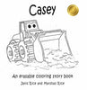 Casey "An erasable coloring story book" (New Edition)